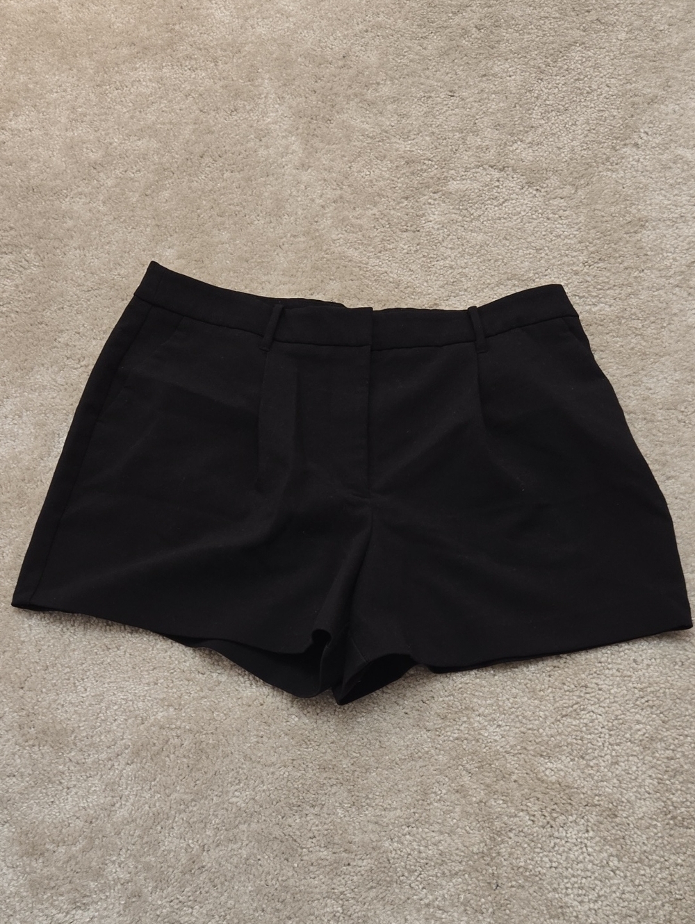 Classic Women's Black Tailored Shorts